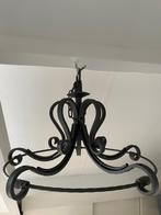 metalen hanglamp zwaar gietijzer of rond decoratie hangrek, Huis en Inrichting, Lampen | Hanglampen, Ophalen, Zo goed als nieuw
