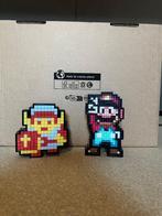 Mario en Zelda Pixel Art figuren (verlicht), Ophalen of Verzenden, Zo goed als nieuw