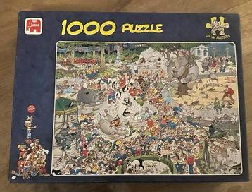 Jan van Haasteren 1000 puzzel DIERENTUIN ARTIS beschikbaar voor biedingen