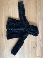 Zwarte fluffy jas met rits ( zara maat M), Ophalen of Verzenden, Zo goed als nieuw, Zwart
