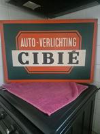 Oud Cibie Auto Verlichting Emaille Bord, Antiek en Kunst, Ophalen of Verzenden