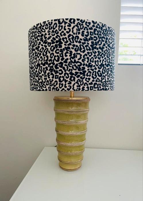 Stijlvolle Retro Lampenvoet van keramiek! NIEUW, Huis en Inrichting, Lampen | Tafellampen, Zo goed als nieuw, Minder dan 50 cm