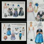 2 X Zeeuwse prent aankleedpop Walcherse klederdracht Zeeland, Antiek en Kunst, Ophalen of Verzenden