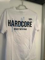 Hardcore Gabber T-Shirt Maat M, Ophalen of Verzenden, Zo goed als nieuw, Maat 48/50 (M), Wit