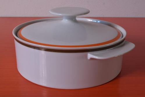 Retro vintage porseleinen jaren 70 Thomas Germany dekschaal, Huis en Inrichting, Keuken | Servies, Zo goed als nieuw, Schaal of Schalen