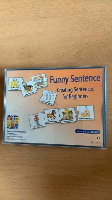 Funny sentence for beginners beschikbaar voor biedingen