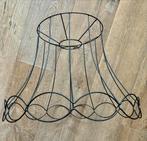 Vintage Zwarte Lampenkap, Gebruikt, 25 tot 50 cm, Zwart, Ophalen of Verzenden