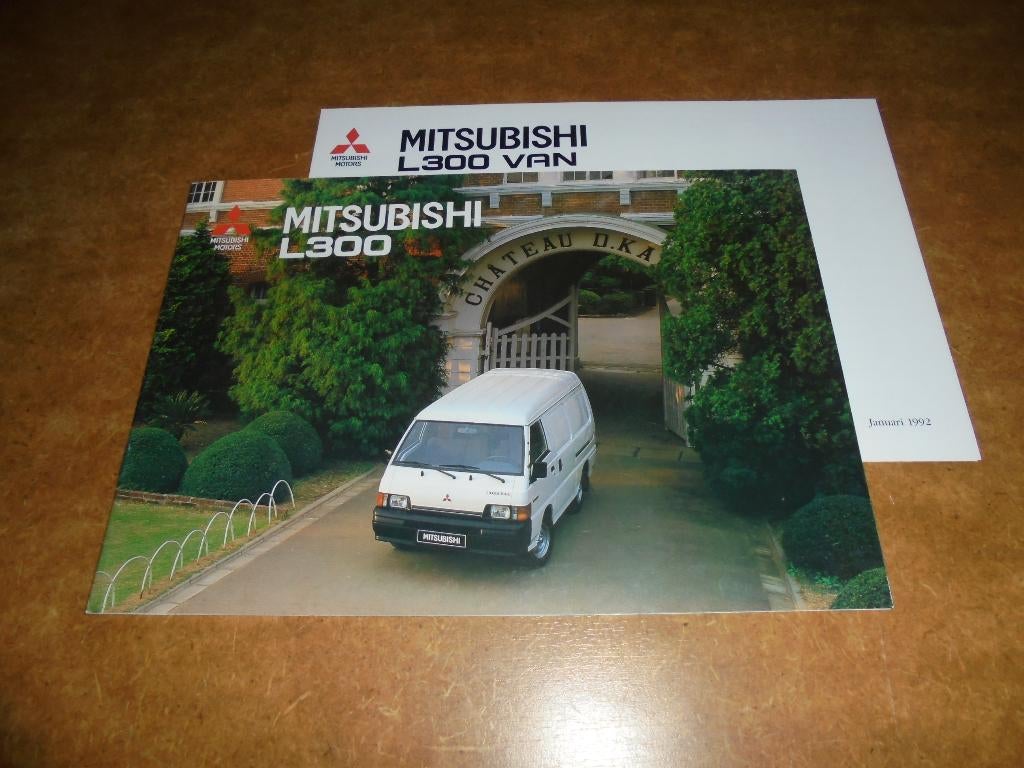 brochure Mitsubishi L300  1992, Ophalen of Verzenden, Zo goed als nieuw, Mitsubishi