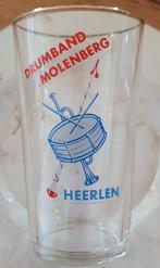 Bier glas nieuw zuid limburg drumband molenberg heerlen, Nieuw, Overige merken, Glas of Glazen, Ophalen of Verzenden