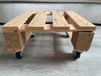 Pallet tafeltje met wielen, Ophalen, Zo goed als nieuw