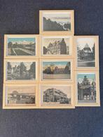 9 ingelijste ansicht kaarten van oud Nijmegen, Ophalen of Verzenden, Voor 1940, Zo goed als nieuw, Overige onderwerpen