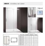 Douche schuifdeur, Ophalen, Nieuw, Glas, Douche