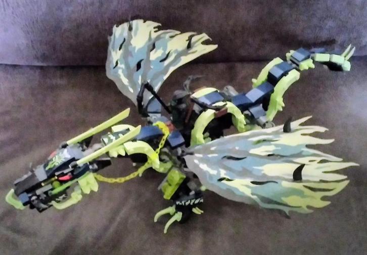 Lego Ninjago 70736 Attack of the Morro dragon Niet compleet, Verzamelen, Overige Verzamelen, Gebruikt, Ophalen of Verzenden