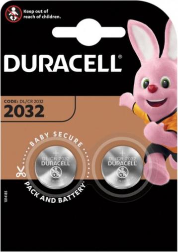 Duracell CR2032 Knoopcel Batterijen - 2 stuks beschikbaar voor biedingen