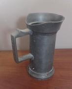 Tinnen maatbeker 2 deciliter., Antiek en Kunst, Antiek | Tin, Ophalen of Verzenden