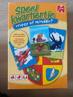 Speelkwartiertje - meer of minder-spel voor snelle kinderen, Kinderen en Baby's, Speelgoed | Educatief en Creatief, Ophalen, Gebruikt