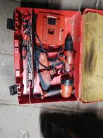 Hilti Boormachine Set - Gebruikt, Gebruikt, Variabele snelheid, Ophalen of Verzenden, Boor- en Schroefmachine