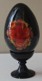 houten ei met icoon, Ophalen of Verzenden, Zo goed als nieuw, Overige typen, Christendom | Katholiek