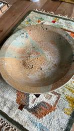 Vintage studio pottery keramiek schaal Japans?, Ophalen of Verzenden, Zo goed als nieuw, Rond, Porselein of Keramiek