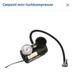 Carpoint Mini Luchtcompressor 12V - Hoge Capaciteit, Ophalen of Verzenden, Drukmeter, Nieuw
