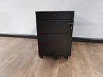Metalen ladeblok dossierlade + pennenlade (Zwart), Huis en Inrichting, Kasten | Ladekasten, Ophalen, Minder dan 50 cm, Minder dan 100 cm
