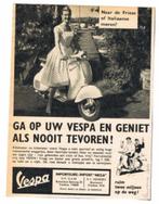 Vespa - Advertentie uit Tijdschrift 1960 - 2, Ophalen of Verzenden, Gebruikt