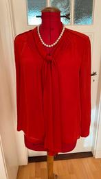 MARCCAIN rode blouse mt 6  42/44, Kleding | Dames, Blouses en Tunieken, Ophalen of Verzenden, Zo goed als nieuw, Maat 42/44 (L)