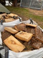 Droog lariks douglas kachelhout stookhout brandhout, Tuin en Terras, Haardhout, 6 m³ of meer, Ophalen, Overige houtsoorten, Blokken