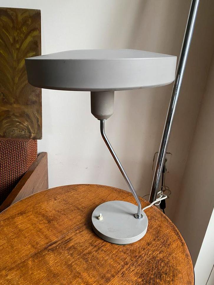 Philips Romeo tafellamp, Louis Kalff, jaren 60 bureaulamp, Huis en Inrichting, Lampen | Tafellampen, Zo goed als nieuw, Minder dan 50 cm