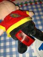 Brandweerman Bumba knuffel 24 cm groot, Kinderen en Baby's, Speelgoed | Knuffels en Pluche, Ophalen of Verzenden