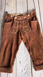 Tiroler broek leer maat 50, Maat 48/50 (M), Ophalen of Verzenden, Overige thema's, Kleding