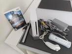 Nintendo Wii (RVL-001) compleet met spel, Spelcomputers en Games, Spelcomputers | Nintendo Wii, Ophalen of Verzenden, Gebruikt