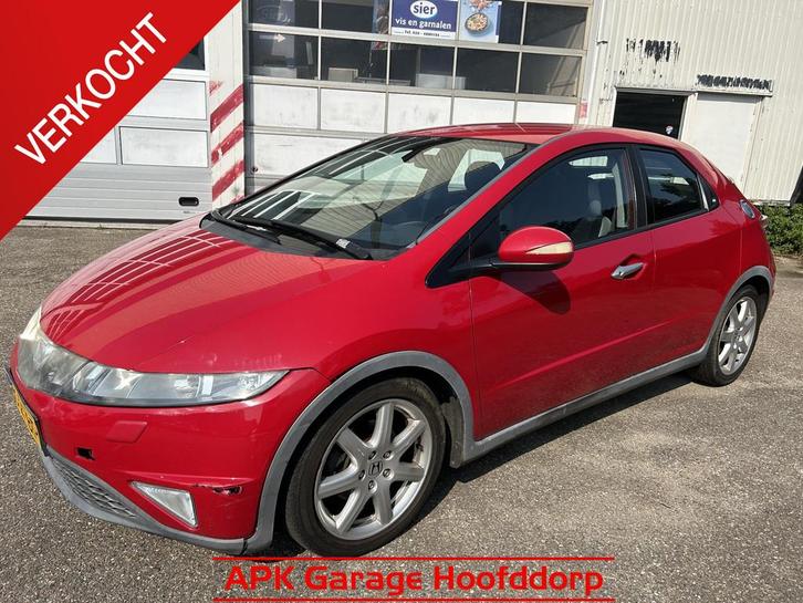 Honda Civic 2.2 CTDi Executive / Navigatie / Airco, Auto's, Honda, Bedrijf, Civic, ABS, Airbags, Airconditioning, Alarm, Boordcomputer