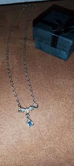 Prachtige ketting met sieraden doosje, Sieraden, Tassen en Uiterlijk, Kettingen, Overige materialen, Met hanger, Nieuw, Ophalen of Verzenden