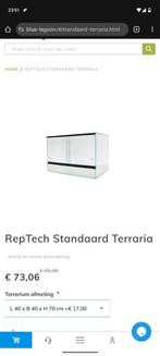 3x Blue Lagoon standaard terrarium 40lx40bx70h, Dieren en Toebehoren, Ophalen, Gebruikt, Terrarium of Paludarium