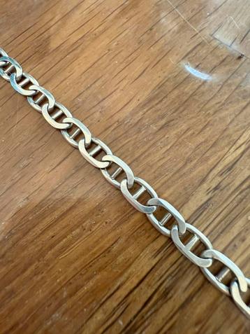 Schakelketting 925 zilver 60cm lang 6mm breed beschikbaar voor biedingen