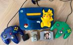 Nintendo 64 Pokemon pikachu, Ophalen of Verzenden, Met 2 controllers
