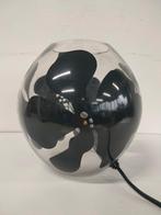 Knubbig Tafellamp Zwart (Outlet De Overkant), Gebruikt, Ikea, Ophalen of Verzenden, Glas