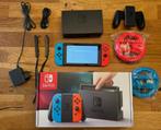 Nintendo Switch - Inclusief kabels en accessoires, Verzenden, Met 2 controllers, Zo goed als nieuw, Switch Original