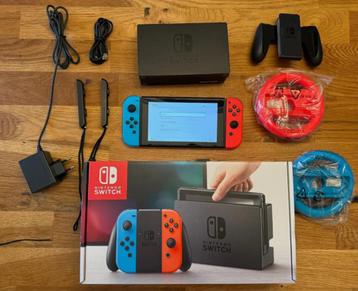 Nintendo Switch - Inclusief kabels en accessoires beschikbaar voor biedingen