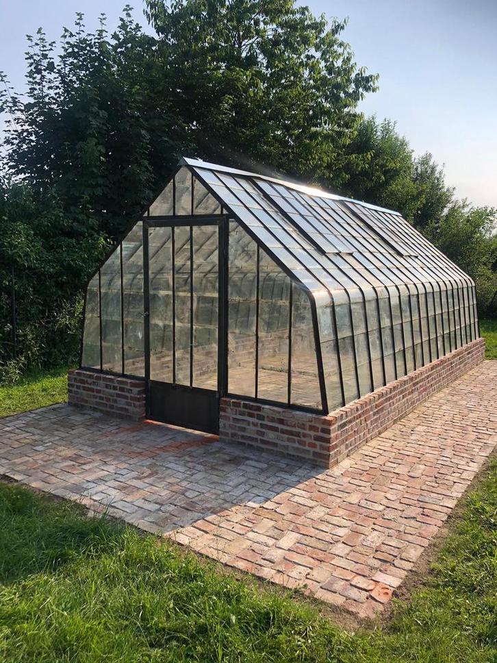 Kassen muurkas Maatwerkkas greenhouse kas  serre uniek!, Tuin en Terras, Kassen, Gebruikt, Muurkas, Staal, Glas, Ophalen of Verzenden
