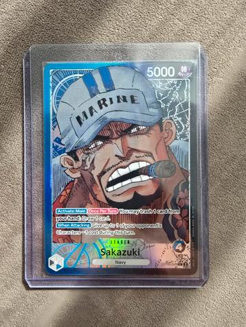One Piece Sakazuki OP05-041 Alternate Art beschikbaar voor biedingen