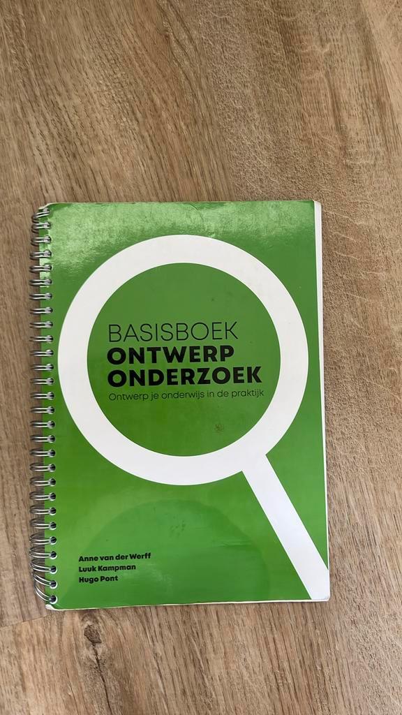 Anne van der Werff - Basisboek ontwerponderzoek, Boeken, Wetenschap, Gelezen, Sociale wetenschap, Ophalen of Verzenden