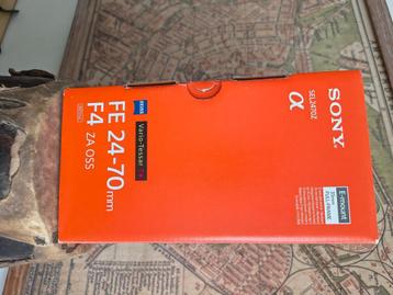lens sony fe 24-70mm f/4 beschikbaar voor biedingen