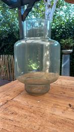 Grote ZZING vaas licht groen 41 cm hoog, Ophalen, Minder dan 50 cm, Groen, Glas