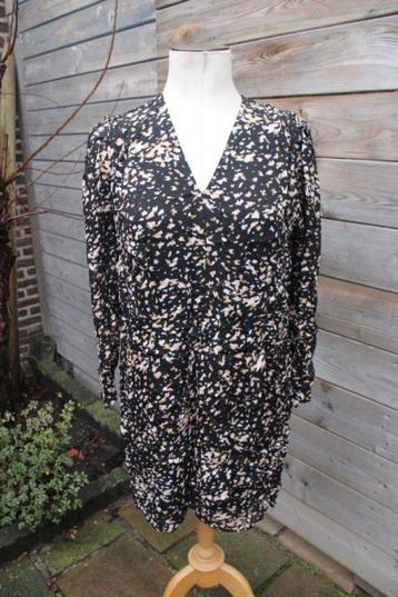 Jurk zwart/ camel Suncoo mt T1 (L) Vaste prijs beschikbaar voor biedingen