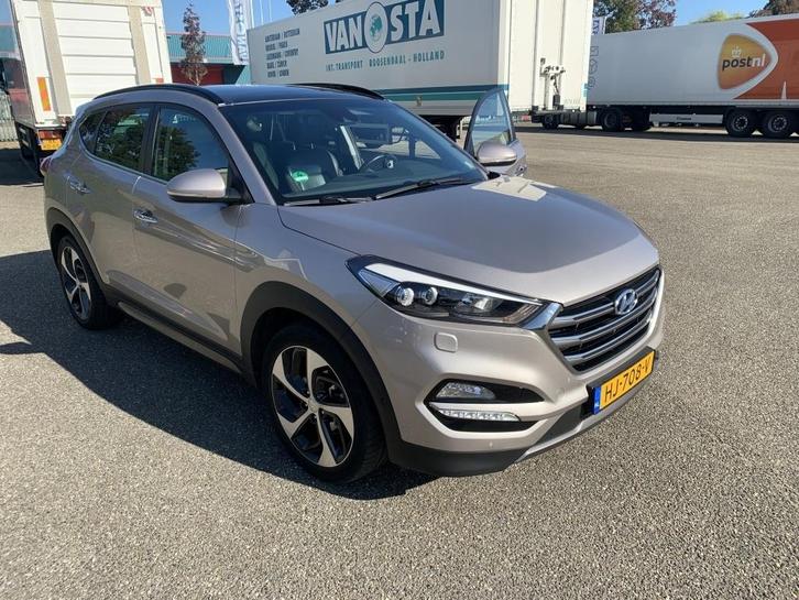 Hyundai Tucson 2.0 CRDi Premium 4WD, Auto's, Hyundai, Particulier, Tucson, ABS, Achteruitrijcamera, Airbags, Airconditioning, Bluetooth