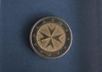 2 euromunt Malta, Maltezer kruis, 2015, 2 euro, Malta, Ophalen of Verzenden, Losse munt