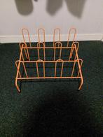 Vintage retro oranje schoenenrek zgan, Huis en Inrichting, Ophalen of Verzenden, Zo goed als nieuw