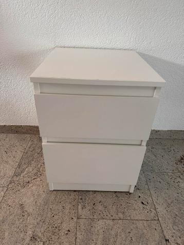 Ikea Kullen ladekast / nachtkastje, wit